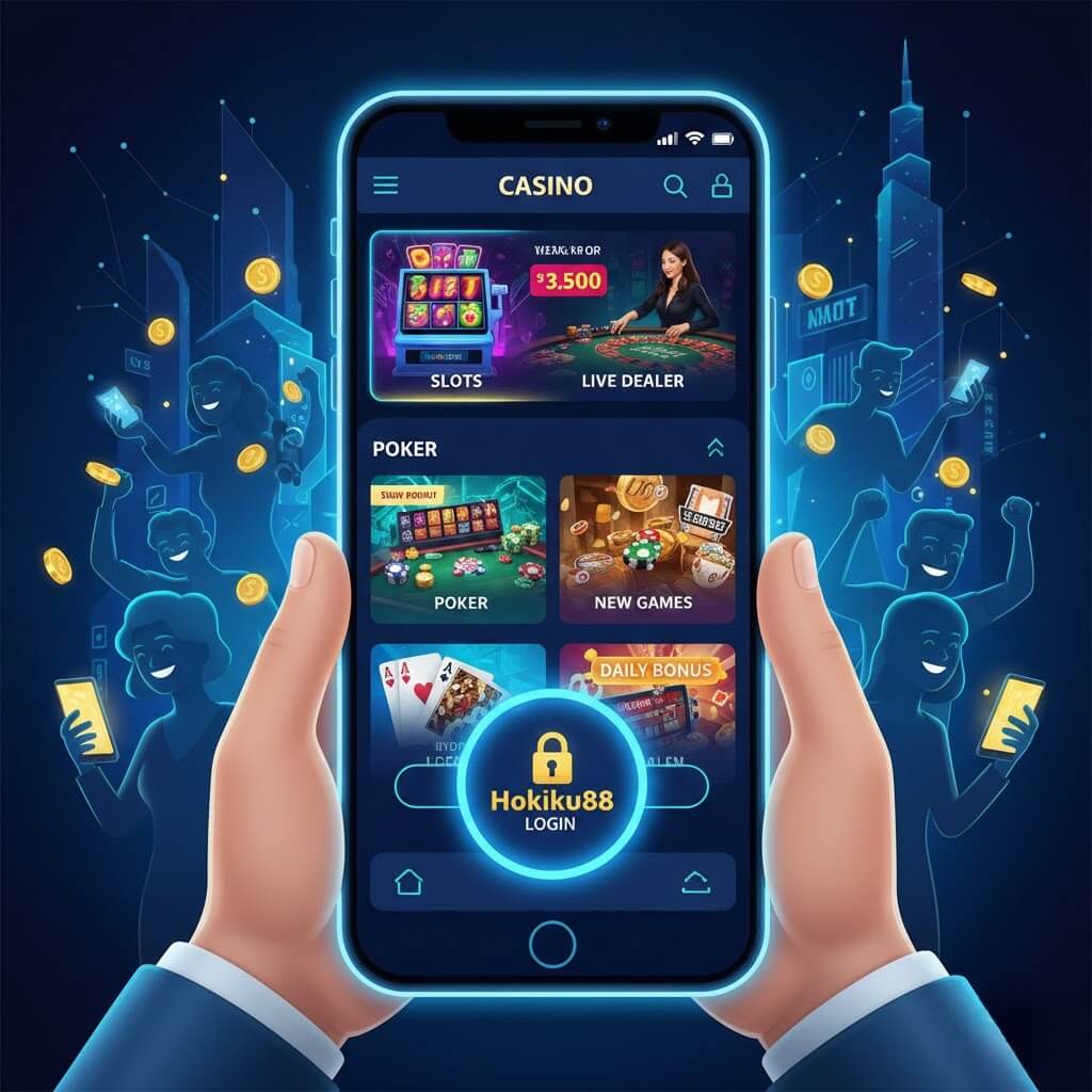 Situs casino mobile terbaik 2026 dengan akses Hokiku88 Login