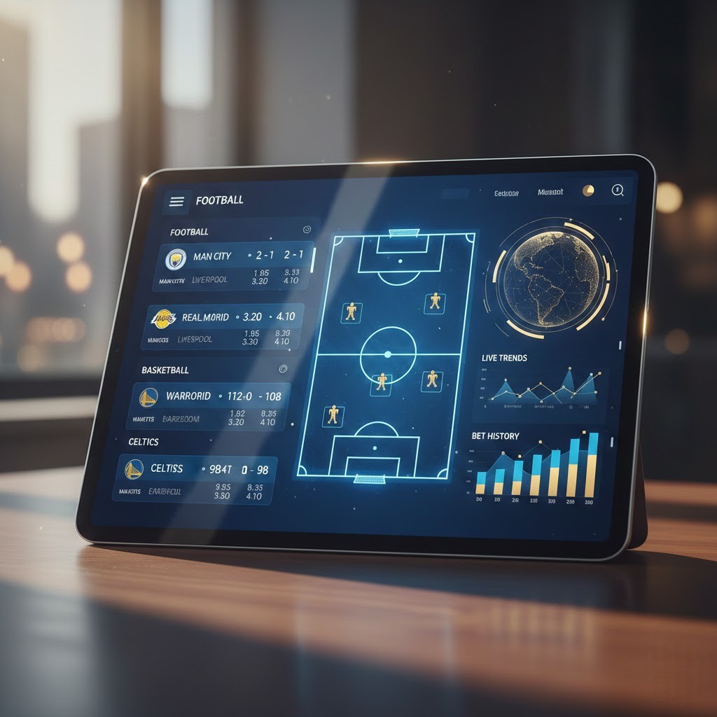 Tampilan sport online modern dengan odds tertinggi 2026 dan data real time